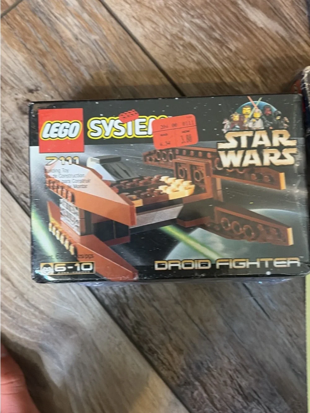 Lot of four sealed official, rare, retired Lego Star Wars sets see description